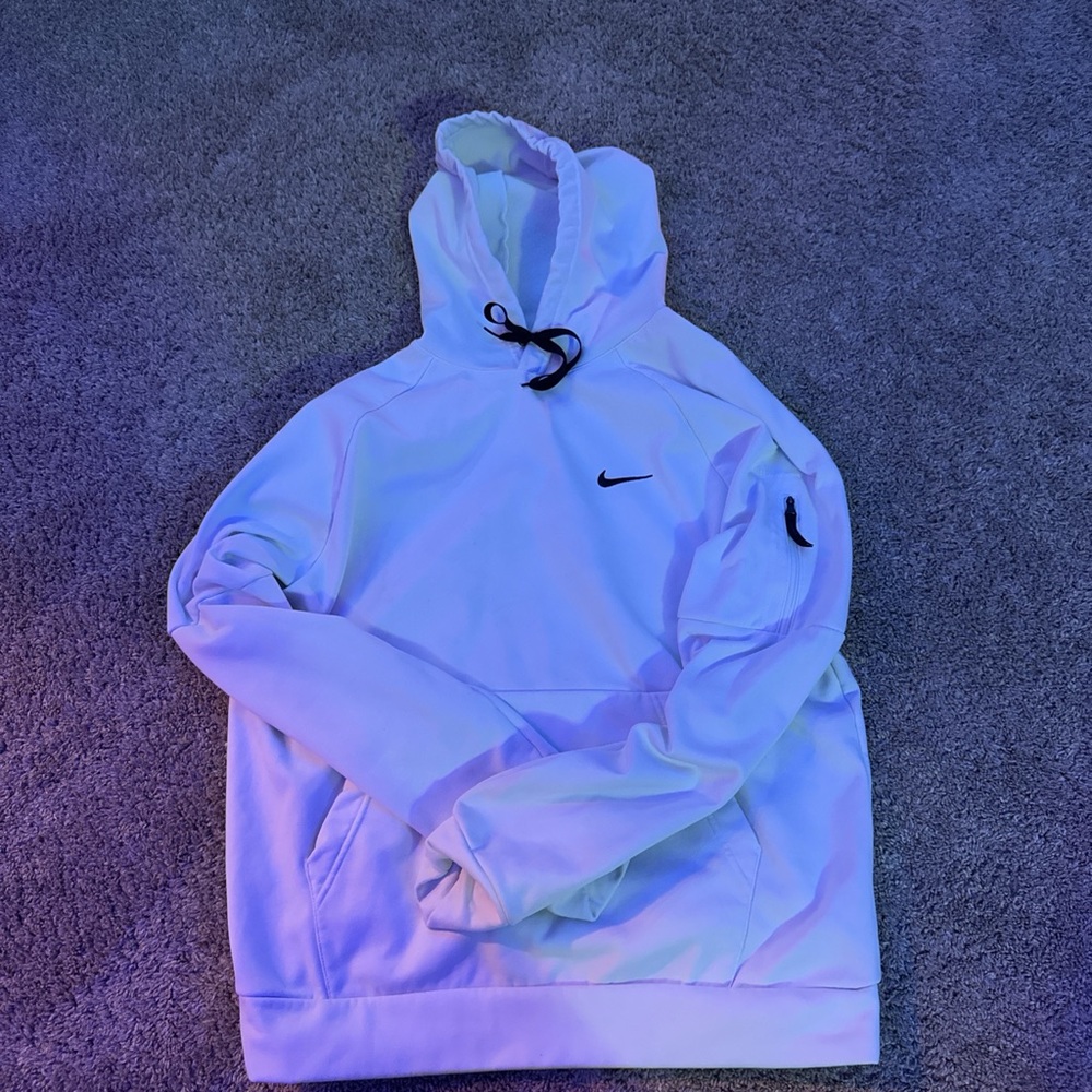 Nike White Hoodie